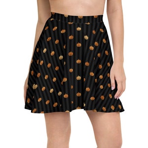 Halloween Skirt, Halloween Gift, Birthday Gift, Gift for Women,