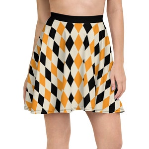 Halloween Skirt, Halloween Gift, Birthday Gift, Gift for Women,