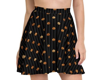 Halloween Skirt, Halloween Gift, Birthday Gift, Gift for Women,