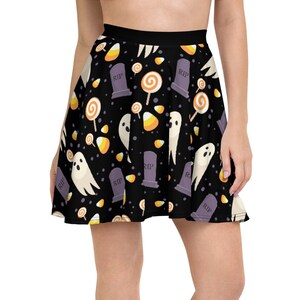 Halloween Skirt, Halloween Gift, Birthday Gift, Gift for Women,