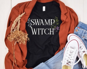 Swamp Witch Shirt, Wiccan Gifts, Best Friend Gifts,