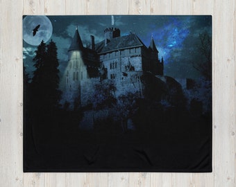 Halloween Blanket, Throw Blanket, Halloween Gift, Best Friend Gifts,