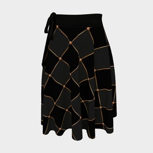 Wizarding School, Halloween Skirt, Wrap Skirt, Sister Gift,