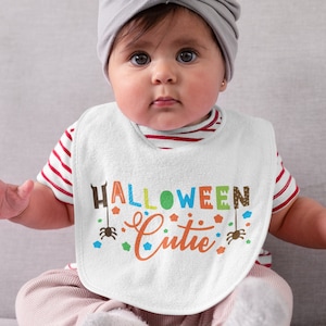 Baby Bibs, Halloween Baby Shower Gift, New Baby Gift,