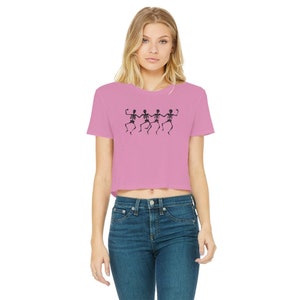 Crop Top, Skeleton Shirt, Birthday Gift, Teenage Girl Gifts,