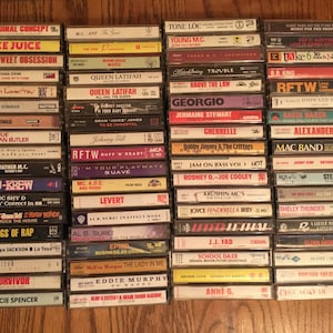 Lower Price* Assortment of Cassette Tapes List A&B