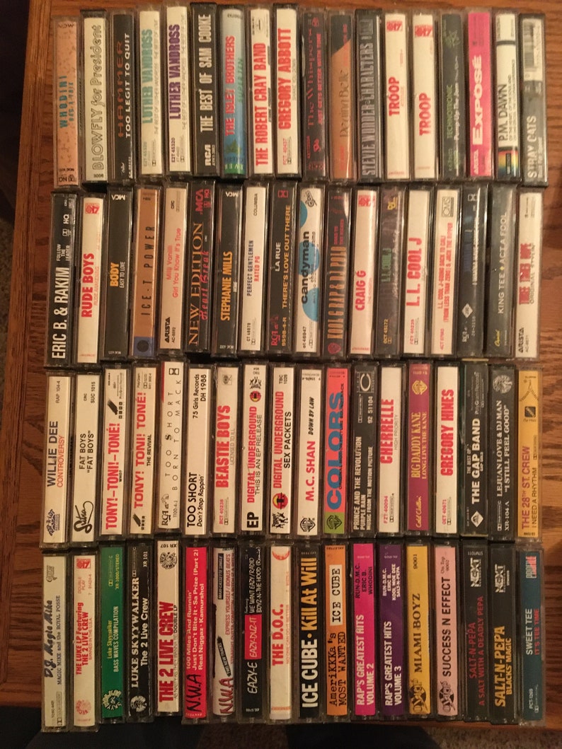 Lower Price Assortment of Cassette Tapes List A&B Etsy UK