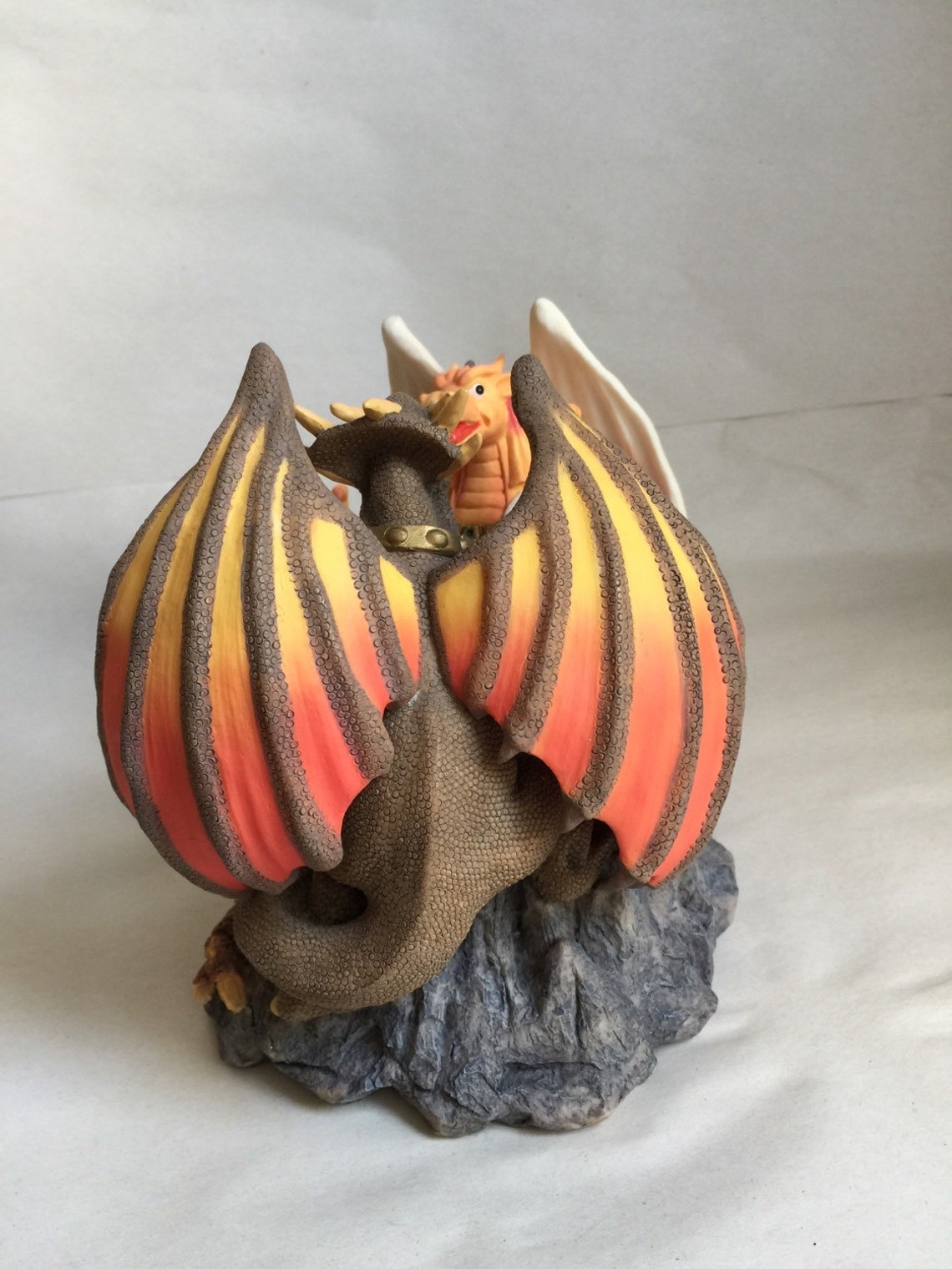 Vintage Battle for Krystonia Dragon Sculpture Collectible Etsy