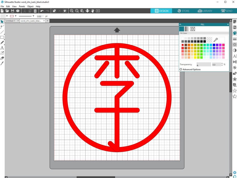 Chinese Surname SVG PNG EPS PdF Vector Instant Download Printable 