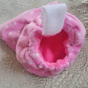 Reversible Sugar Glider Pouch, Sleeping Pouch, Snuggle Sack, Cuddle Sack