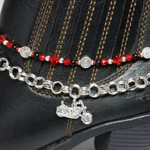 Harley davidson boot chains top
