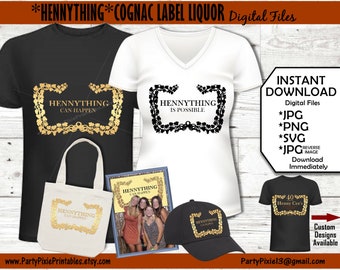 Download Hennessy Label Svg Etsy