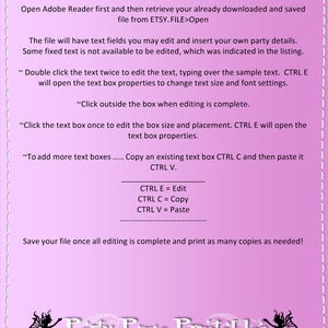 INSTANT DOWNLOAD Escape Room Party Invitations  5x7/4x6  image 3