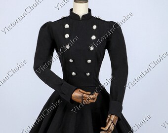lolita military dress hatter steampunk mad victorian cosplay
