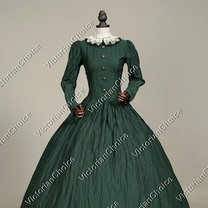 Victorian Gothic Horror Costume, Dickens Dress, Little Women