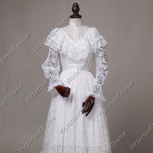 Antike Spitze Brautkleid Edwardian Braut Kleid Weisse Etsy