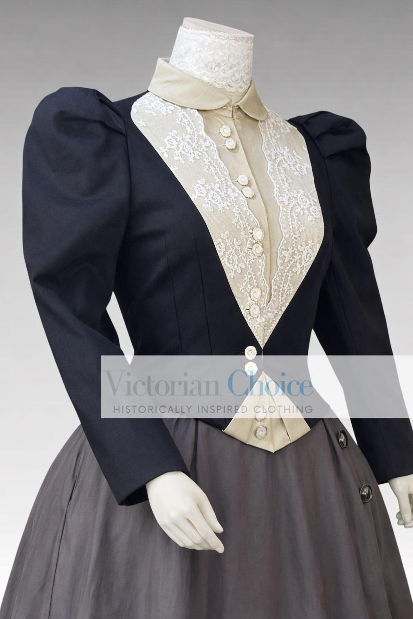 Late Victorian Gilded Era Edwardian 1890s 1900s Period Bustle Dress ...