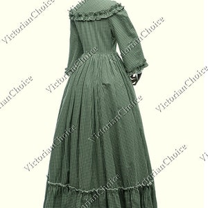 Victorian Dickens Faire Dress, Civil War Costume, Prairie Pioneer Women ...