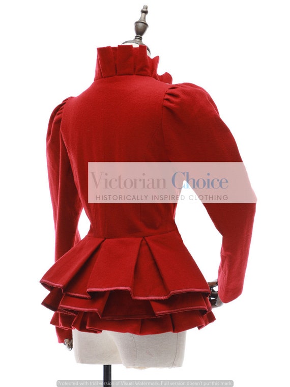 Victorian shop style blazer