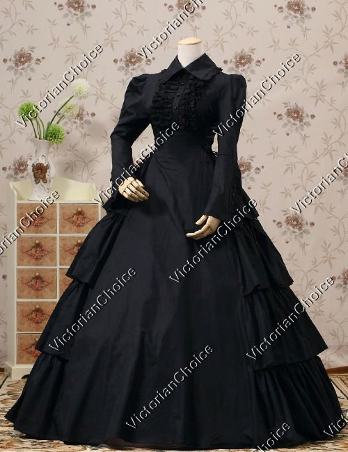 ♡ IMVAL Gothic Maid Dress ♡ Gothic devil lolita maid dress