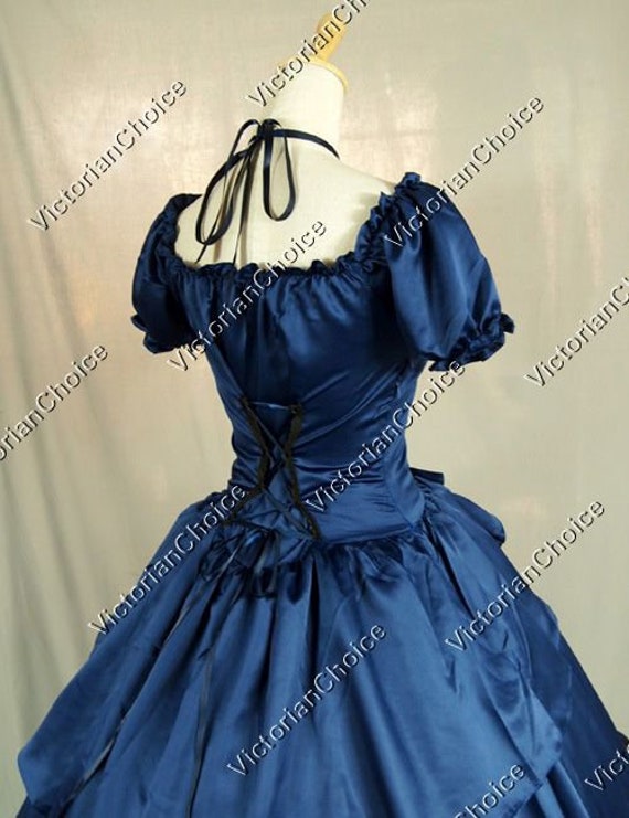 Victorian Civil War Royal Queen Dress, Soutern Belle Scarlett Ohara Dress,  Old West Saloon Girl Costume, Dark Gothic Girl Halloween Costume -   Canada