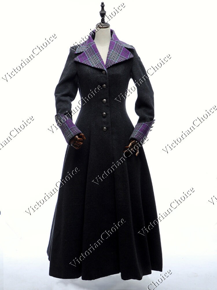 Victorian Edwardian Wool and Plaid 