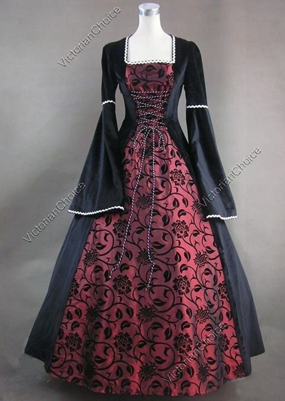 Vestido Medieval Dama Descatalogado- Talla S – Mortis Draco