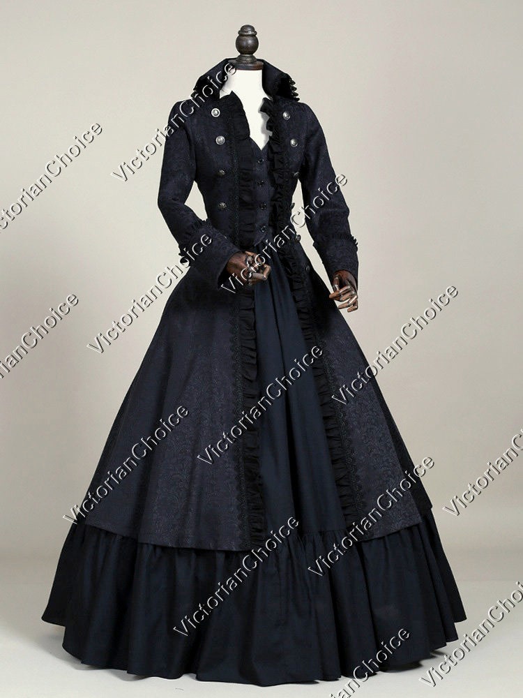 Victorian top dress coat