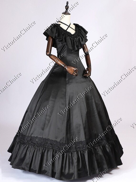 steampunk evening gown