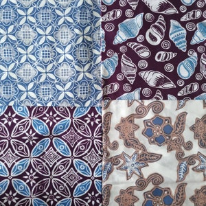 Indonesia batik sarong pareo fabric/peranakan/quilt fabric,javanese/bali 100% cotton hand stamped traditional parang pattern dark colours