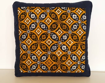 Batik pillow cover home deco cushion cover gift for the home/home gift/ indonesian batik accessories living room ethnic decor brown navy