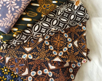Indonesia batik sarong pareo fabric/peranakan/quilt fabric,javanese/bali 100% cotton hand stamped traditional parang pattern dark colours