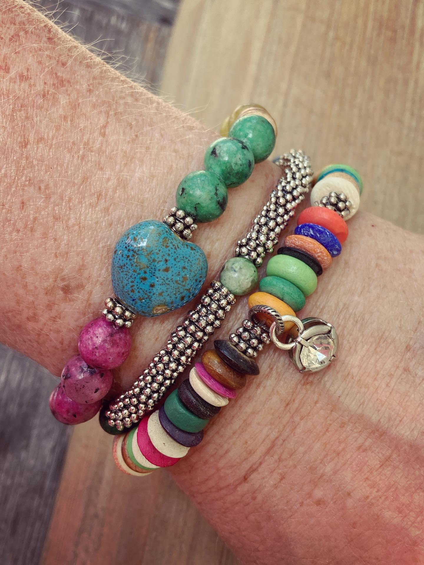 CERAMIC80 - BRACCIALI REVES FATTI SU MISURA CON PIETRE NATURALI E ... | su