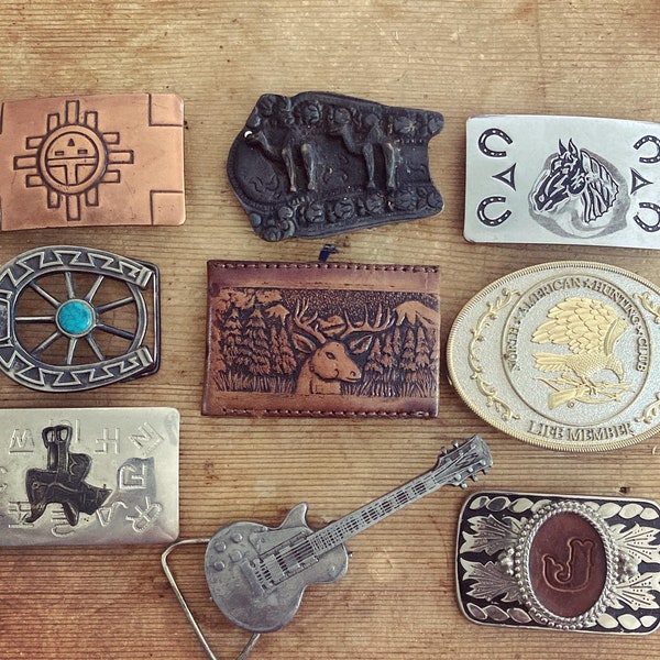 Belt Buckle, Vintage Belt Buckle, Western Belt Buckle, Cowboy Belt buckle, Cowgirl Belt Buckle