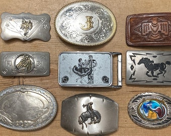 Belt Buckle, Vintage Belt Buckle, Western Belt Buckle, Cowboy Belt buckle, Cowgirl Belt Buckle