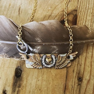 Love Luck Necklace Etsy