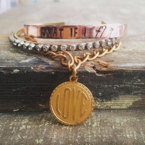 What If U Fly bracelet, What If I Fly bracelet, Inspirational Stamped Bracelet