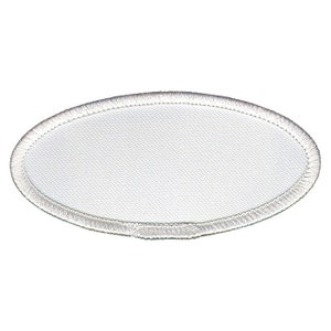 Round Blank Patch 5 White Patch w/WhiteDefault Title  Home embroidery  machine, Embroidery blanks, Custom patches