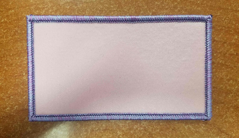 2" X 4" Blank Sew on Rectangle Patch - Etsy