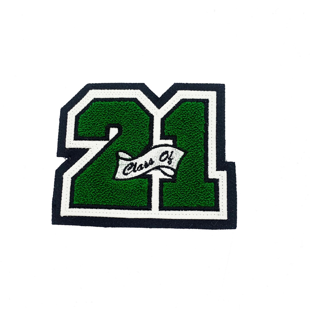Letterman Jacket Year Chenille Patch 2 Digit - Etsy