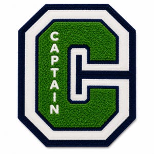 Captain - Chenille Varsity Letterman Jacket Patch