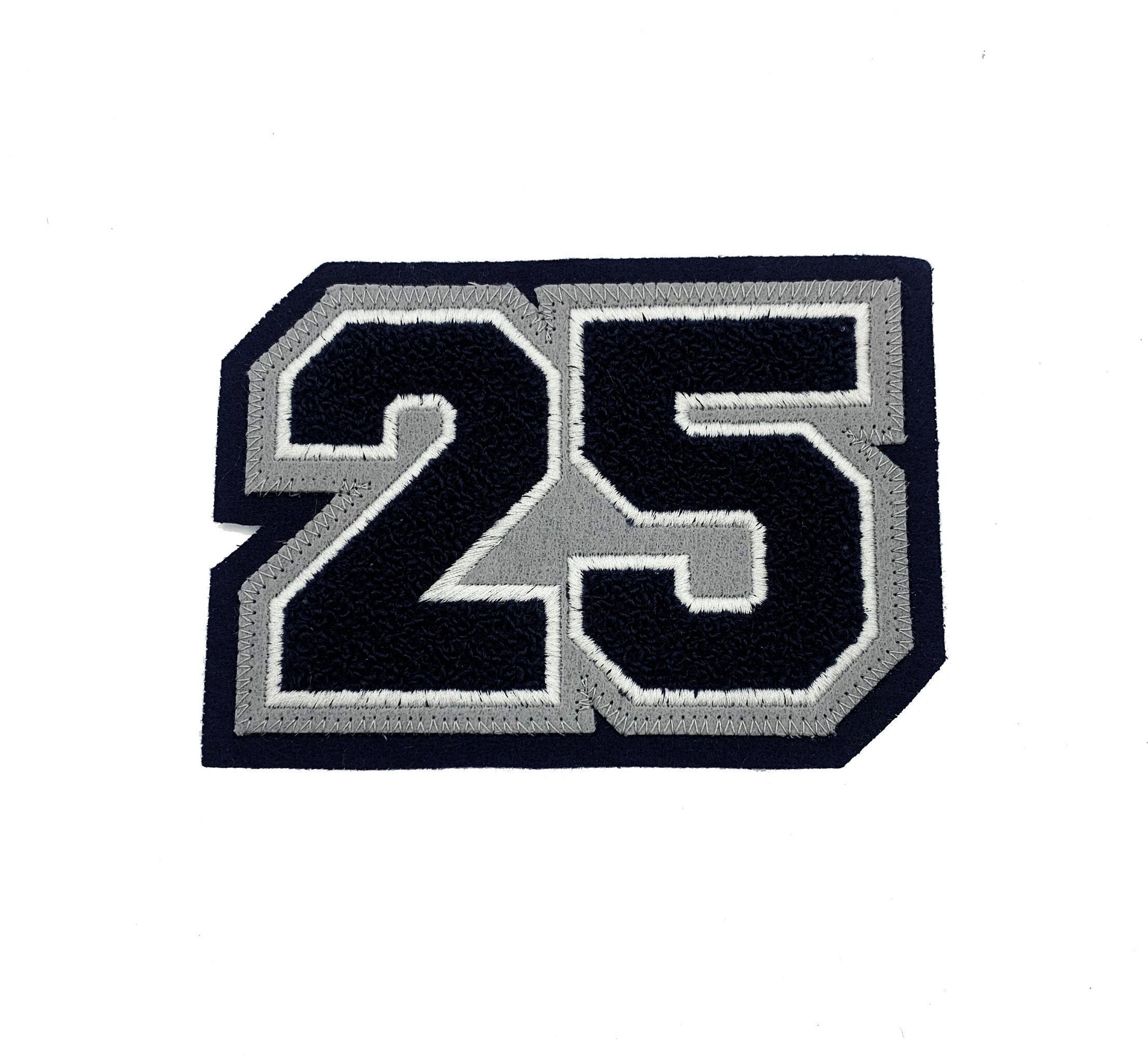 Number Patches for Letterman Jackets