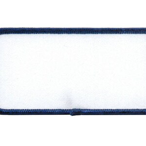 2" X 4" Blank Sew on Rectangle Patch - Etsy
