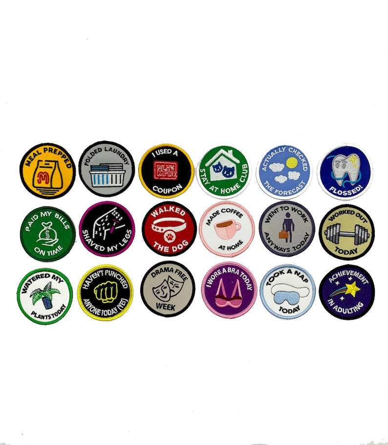 Adult Merit Badges Etsy