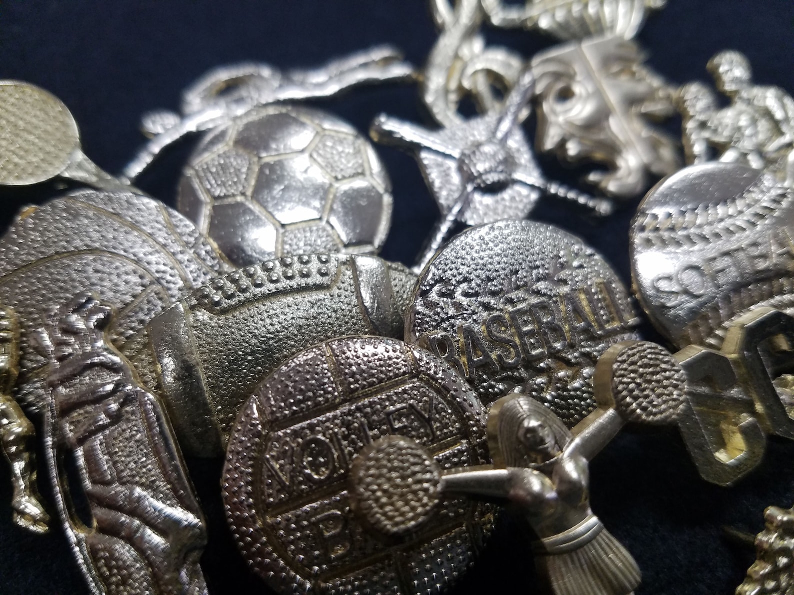 Varsity Letterman Jacket Chenille Insert Metal Pins Etsy