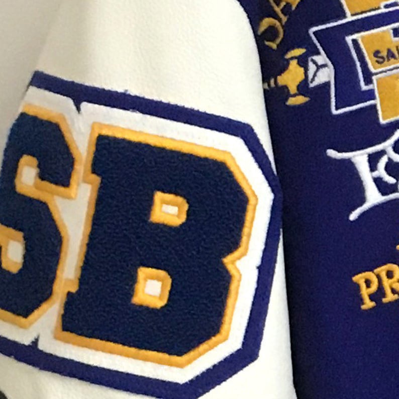 Letterman Jacket Number/letter Chenille Patch FREE SHIPPING Etsy