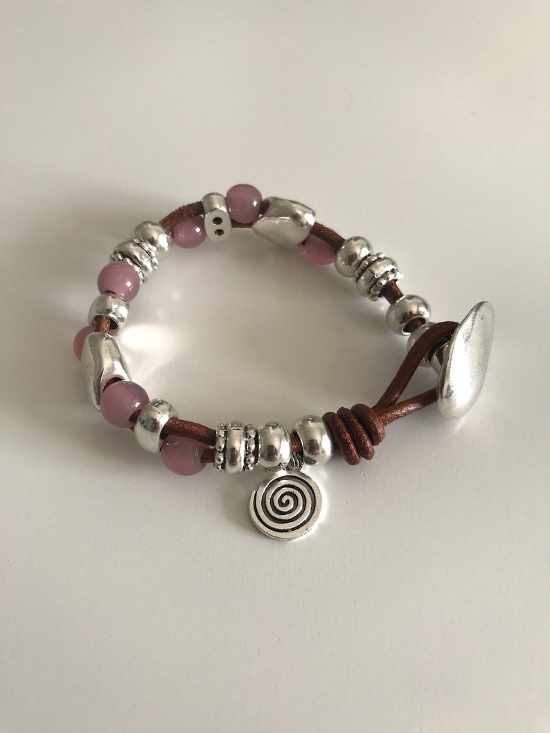 heart Bracelet woman beaded Accessoire knot leather Bracelet fashion heart for her gift Idea luck Bracelet Bracelet love