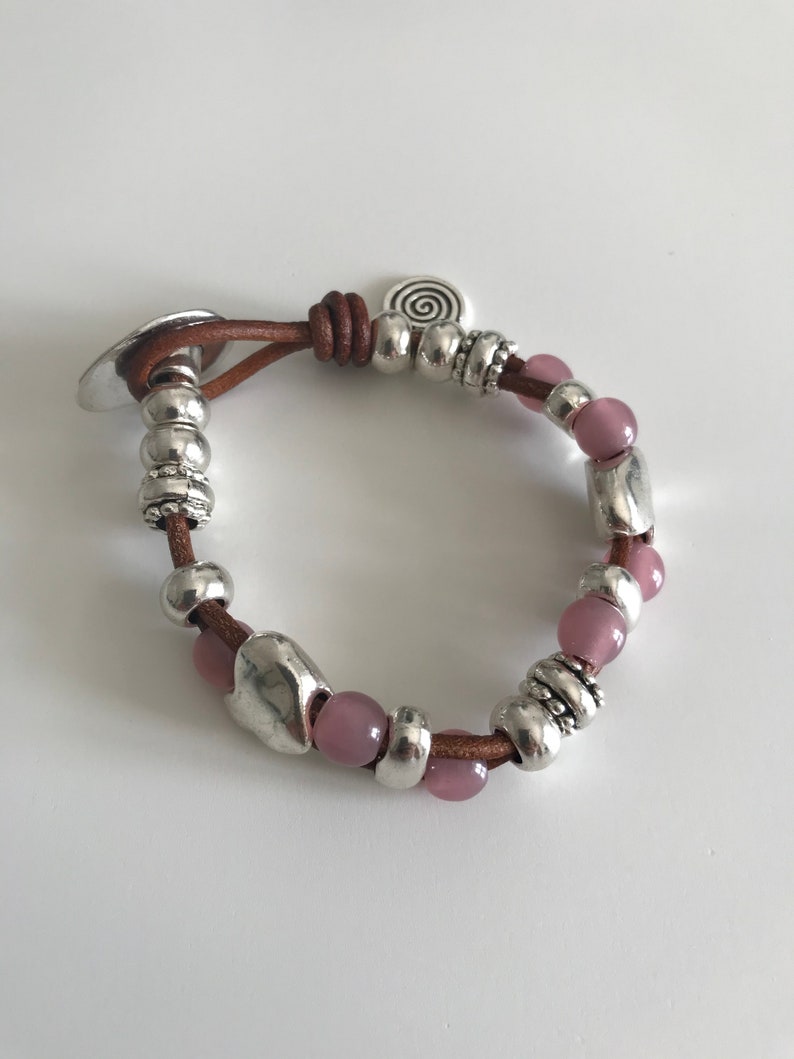 heart Bracelet woman beaded Accessoire knot leather Bracelet fashion heart for her gift Idea luck Bracelet Bracelet love