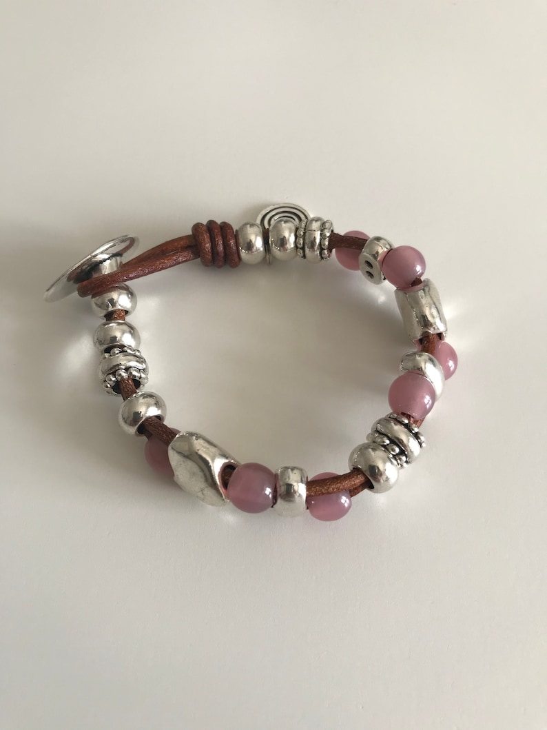 heart Bracelet woman beaded Accessoire knot leather Bracelet fashion heart for her gift Idea luck Bracelet Bracelet love