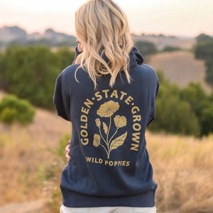 California Grown Navy Zip hoodie California Grown Navy Zip hoodie